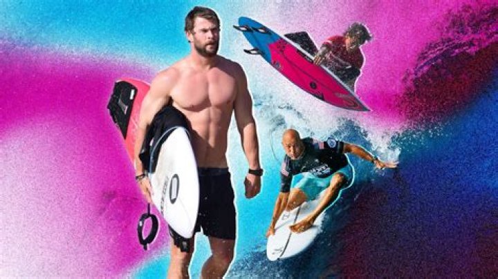 'God of surfers' Chris Hemsworth rides impressive waves but kids take center stage