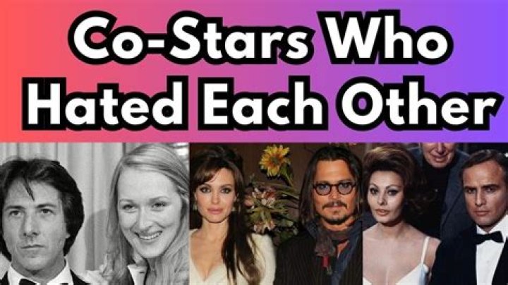 10 Sets of Co-Stars Who Completely Hated Each Other