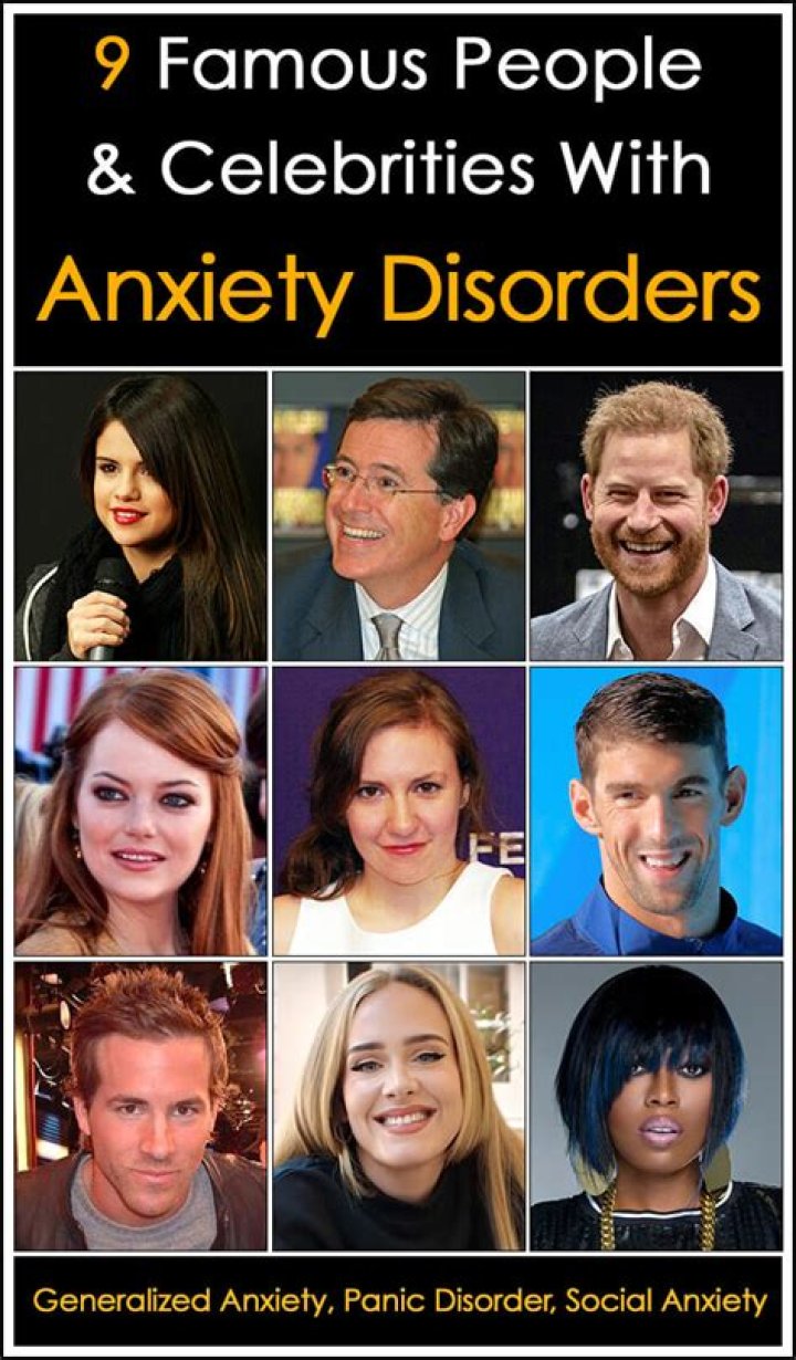 15 Celebrities Who Suffer From Anxiety