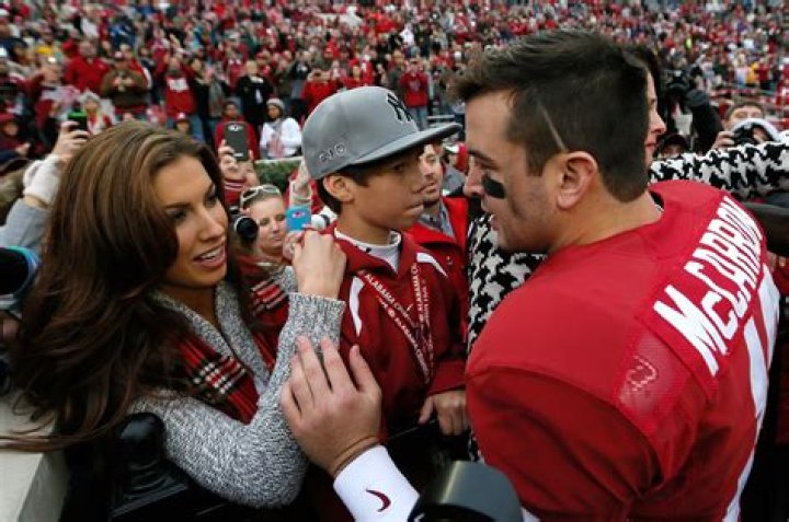 AJ McCarron and Katherine Webb Ask Cancer Survivor to be Flower Girl