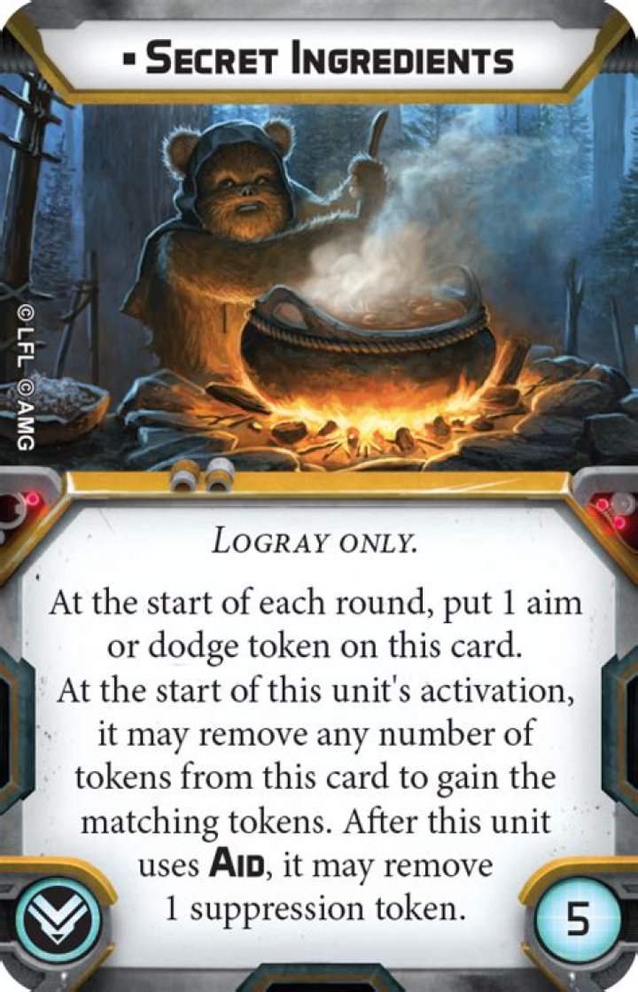 All challenges and secret ingredients