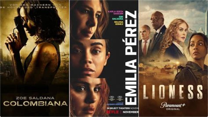 All of the Zoe Saldaña movies and shows on Netflix right now