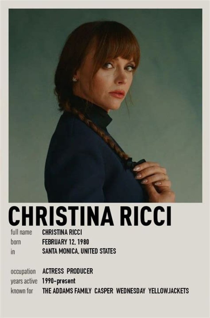 Christina Ricci Poster G291530 - CelebPoster.com