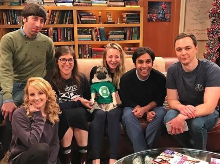 Doug the Pug joins The Big Bang Theory cast for “The Big Pug Theory” parody