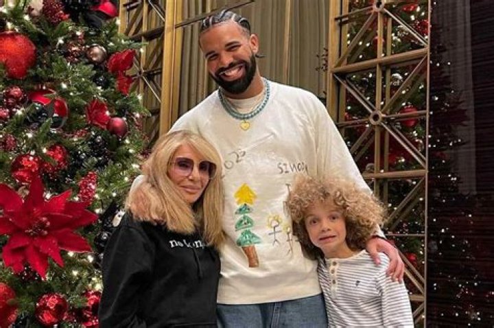 Drake shares rare picture with son to celebrate the holidays