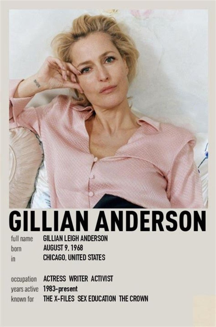 Gillian Anderson Poster G123869 - CelebPoster.com
