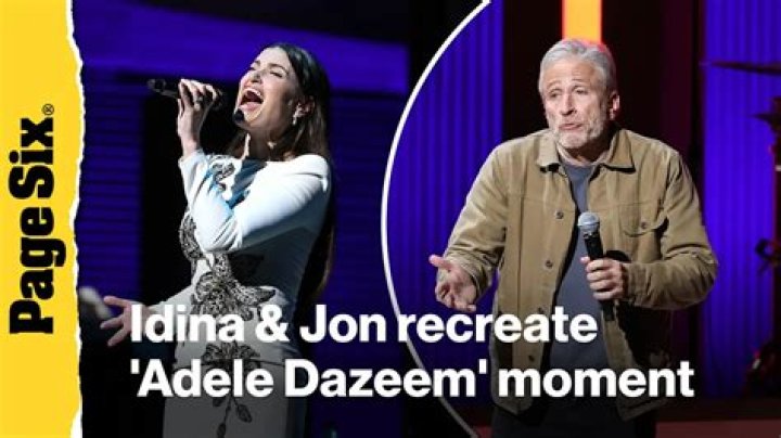 Idina Menzel just brought up Adele Dazeem again and we're here for it