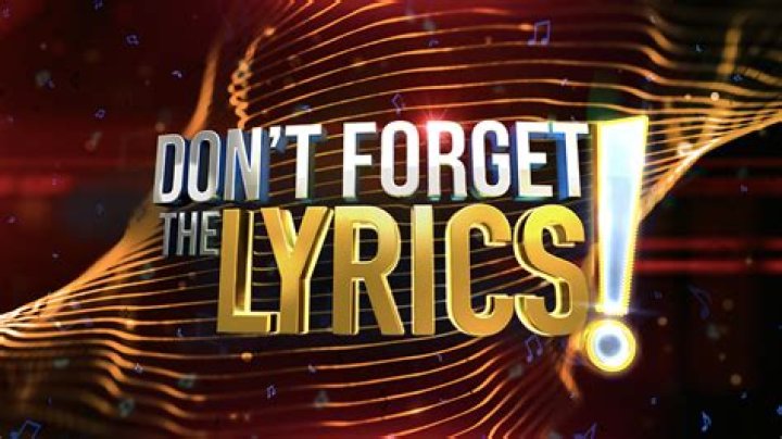 Is the sing-along competition Don't Forget the Lyrics! on Netflix?