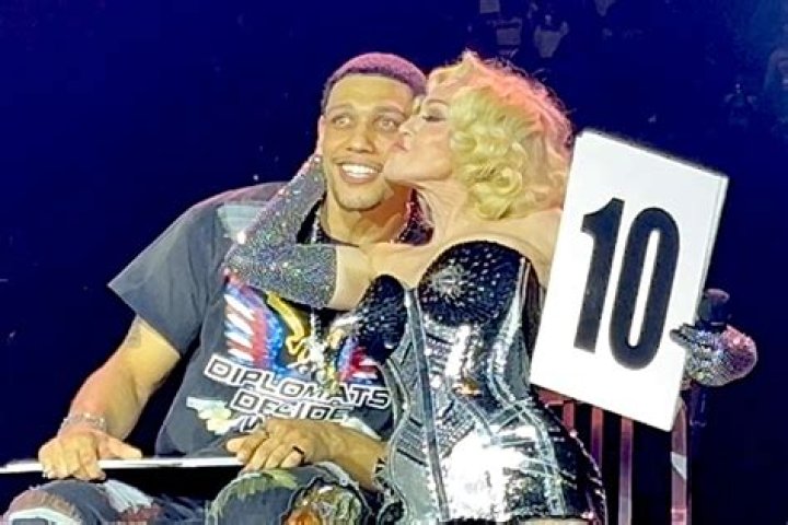 Madonna proudly shows off new 'boyfriend' Josh Popper onstage despite 35-year age gap