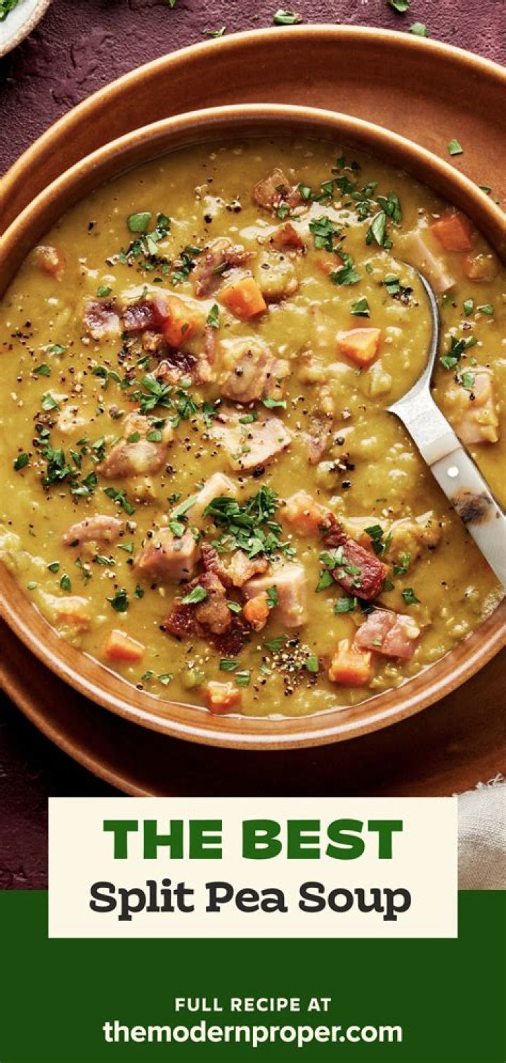 Split Pea Soup Recipe | Celebrating Holidays