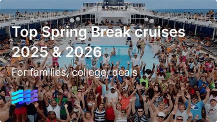 Spring Break Cruises: Best Spring Cruises 2024